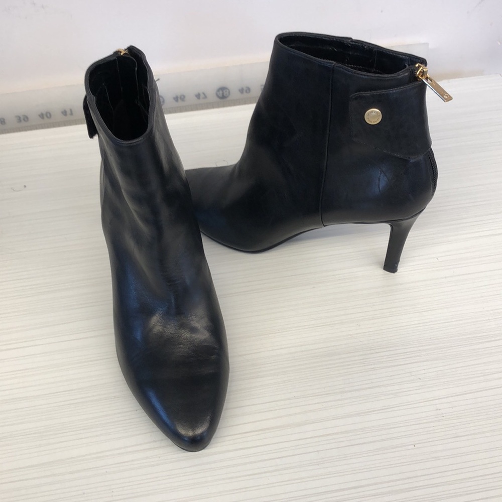 Cole HAAN Excellent pre-owned ankle boots black (CHA2121) MW size 9.5 - Picture 2 of 12